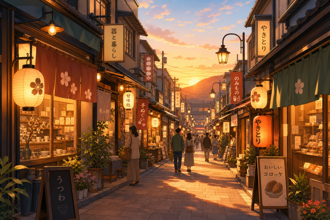 尊い商いの風景
